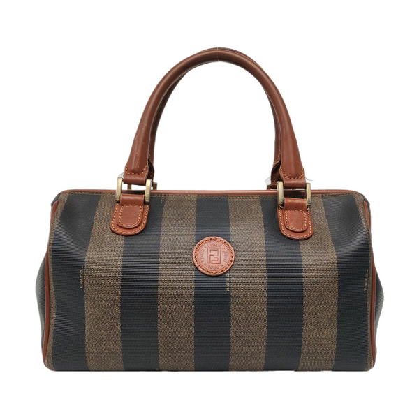 Pequin Coated Canvas Brown