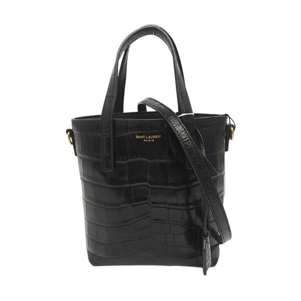 Calfskin Tote Bag Black