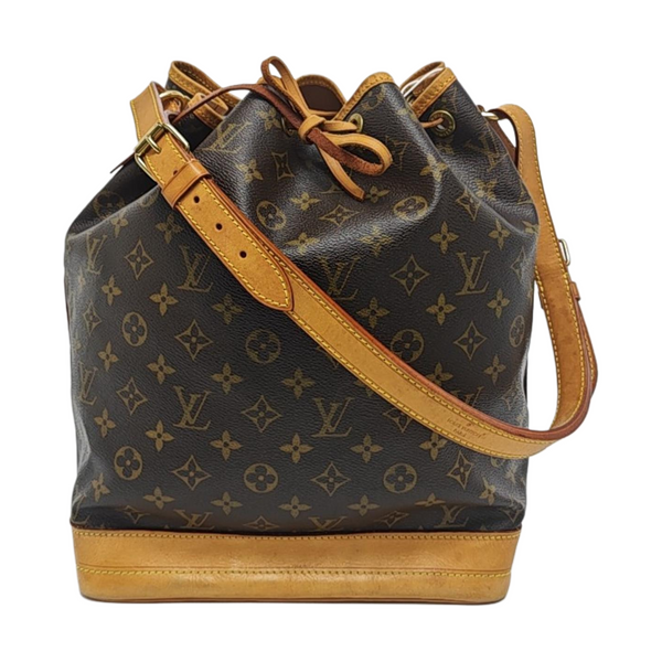 NOÉ GM Monogram Coated Canvas Brown