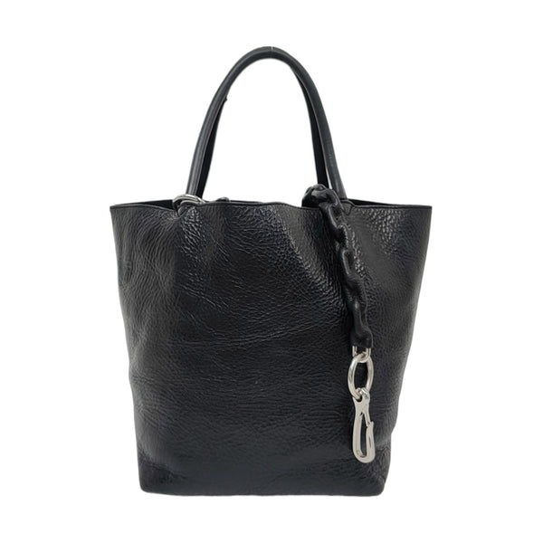 Leather Tote Bag Black