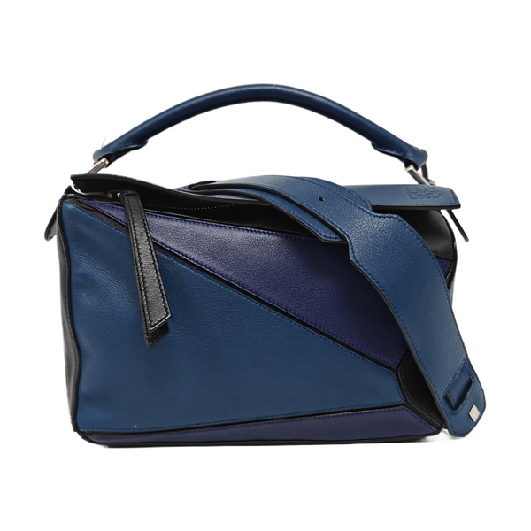 Puzzle Small Calfskin Multicolor