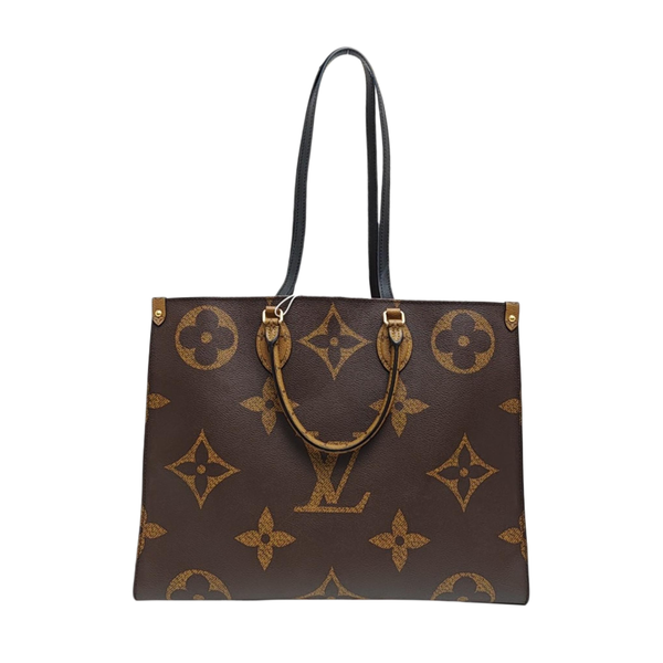 ONTHEGO GM Monogram Coated Canvas Brown
