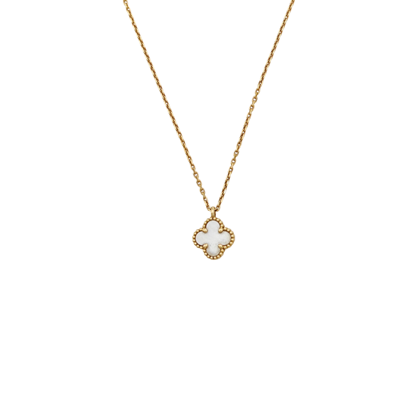 Sweet Alhambra 18k Gold Necklace