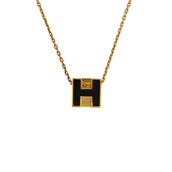 Cage D'h Metal Gold Necklace