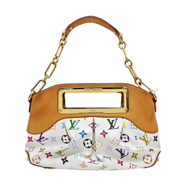 LV × TM JUDY PM Monogram Coated Canvas White