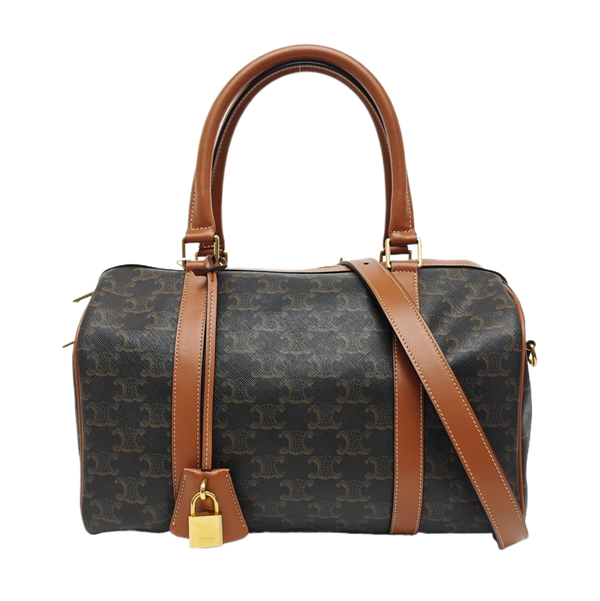 TRIOMPHE CANVAS Medium Coated Canvas Brown