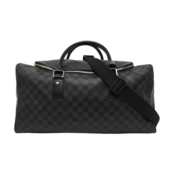 ROADSTER Damier Graphite Coated Canvas Gray