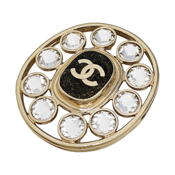 Metal Gold Brooch
