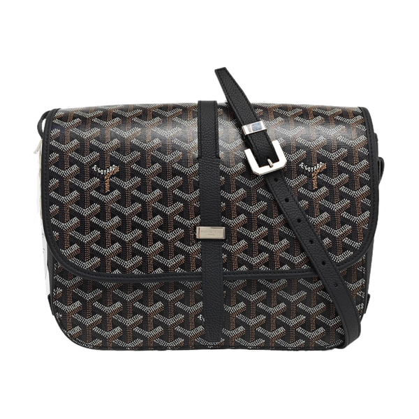 Belvedere Coated Canvas Black