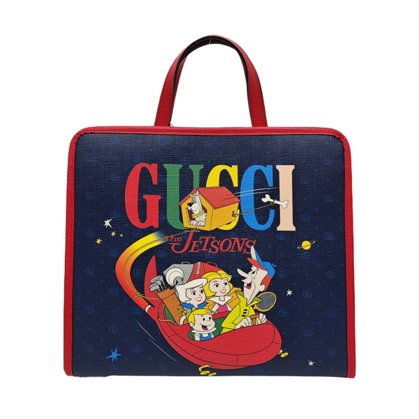GG Supreme Coated Canvas Blue