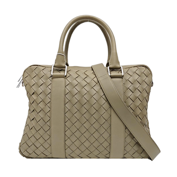 Calfskin Shoulder Bag Gray