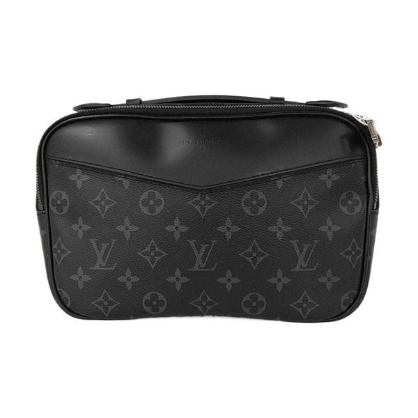 EXPLORER Monogram Coated Canvas Black