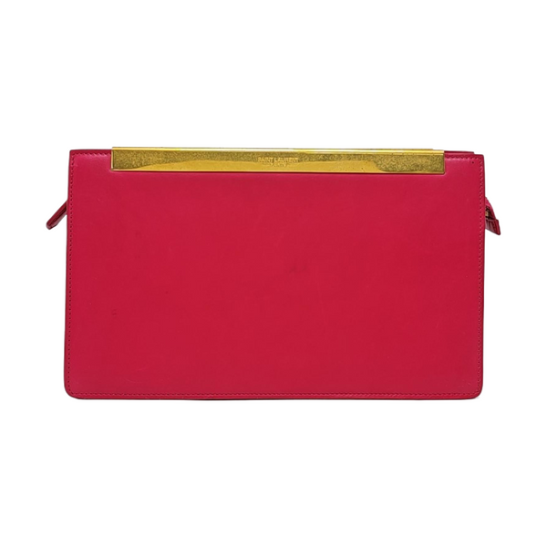 Calfskin Clutch Red