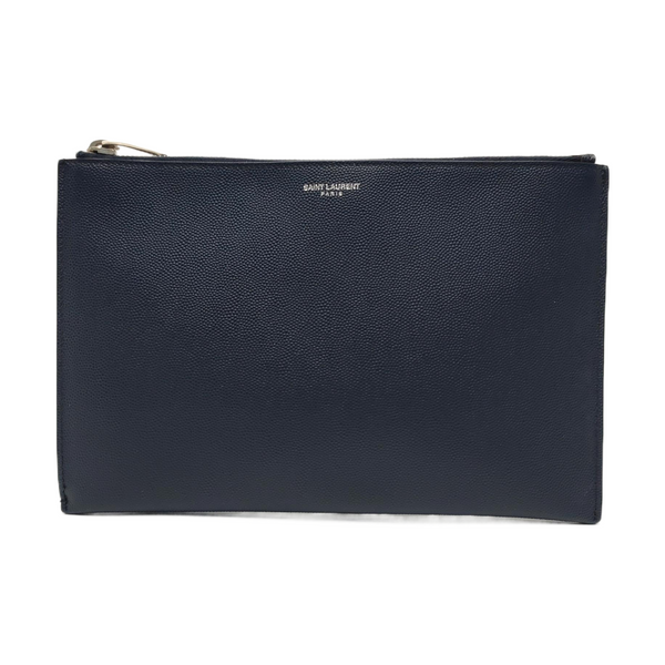 Calfskin Clutch Blue