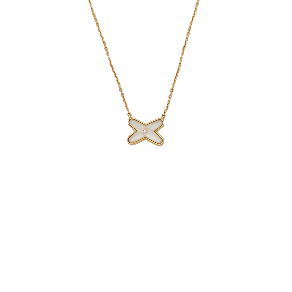 Jeux De Liens 18k Rose Gold Necklace