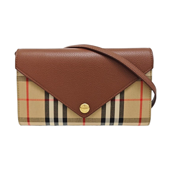 Canvas Shoulder Bag Brown