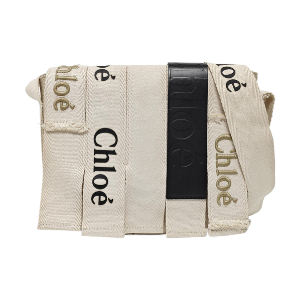 Canvas Shoulder Bag White