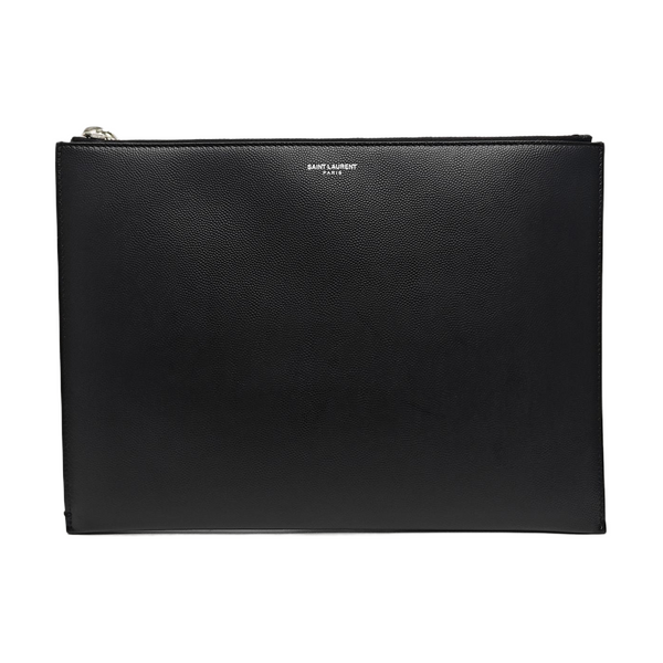 Calfskin Clutch Black