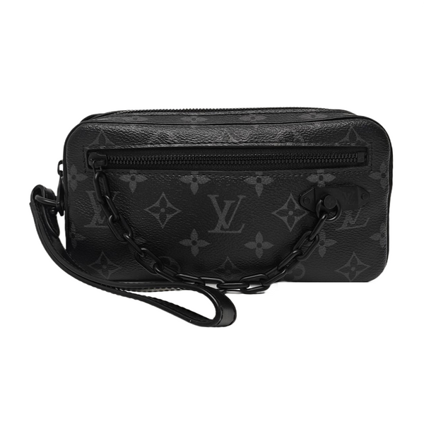 VOLGA Monogram Coated Canvas Black