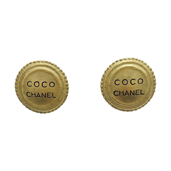 Metal Gold Clip On Earrings