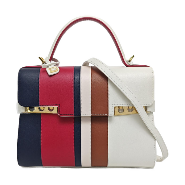 Calfskin Shoulder Bag Multicolor