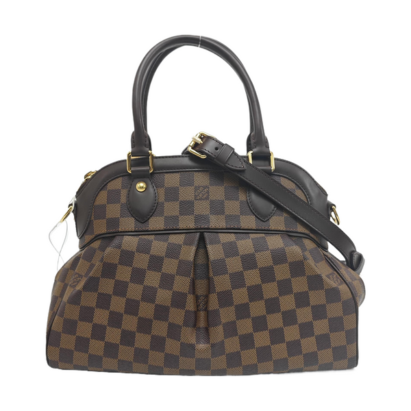 TREVI PM Damier Ebene Coated Canvas Brown