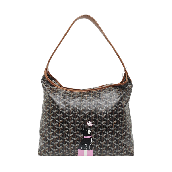 Hobo Coated Canvas Brown