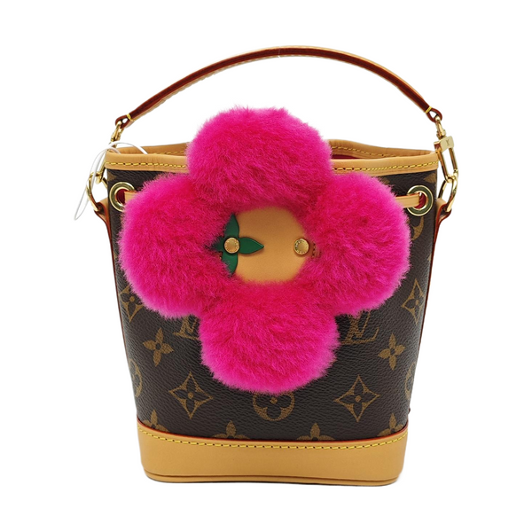 VIVIENNE Monogram Coated Canvas Brown