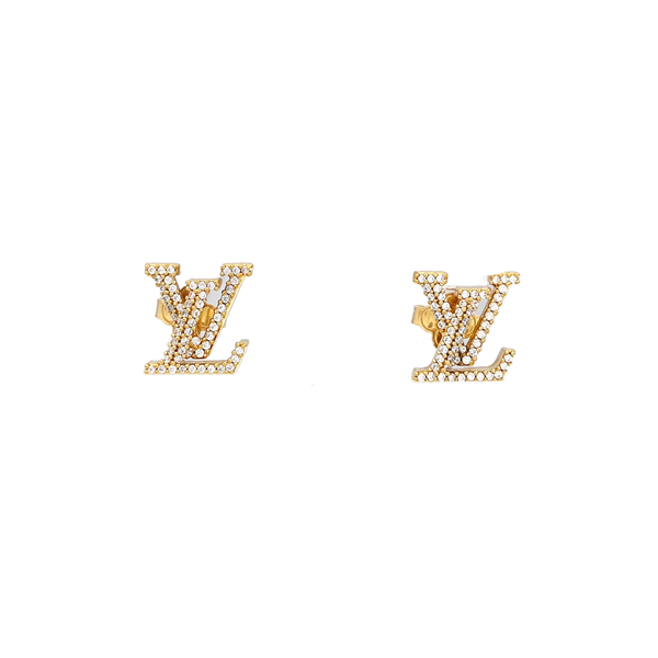 Metal Gold Stud Earrings