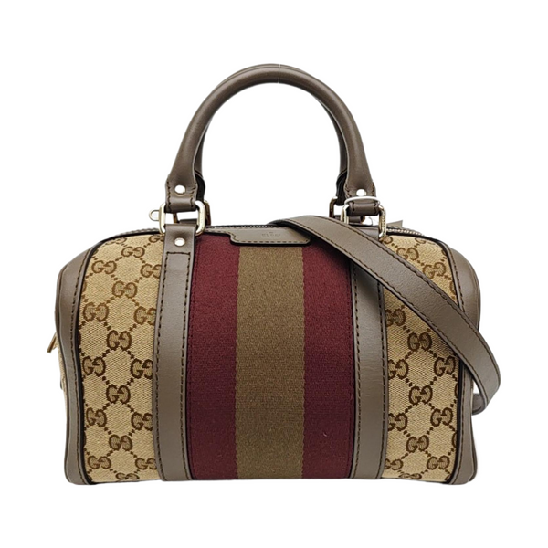Boston Monogram Fabric Brown