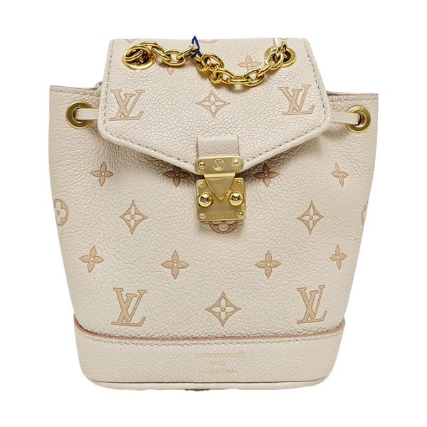 NOÉ Nano Monogram Calfskin Beige