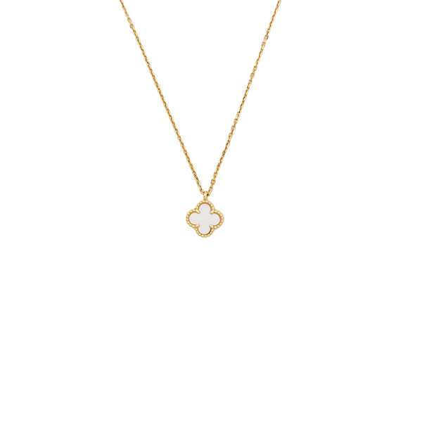 Sweet Alhambra 18k Gold Necklace