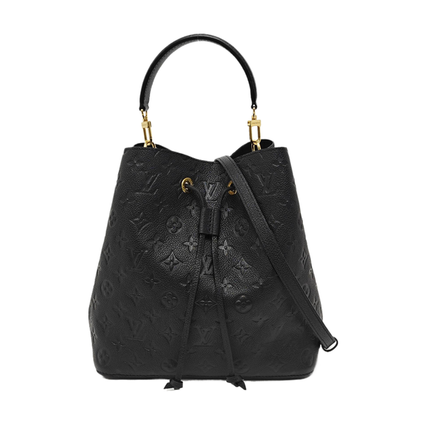 NÉONOÉ MM Calfskin Black
