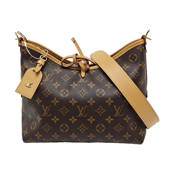 CARRYALL PM Monogram Coated Canvas Brown