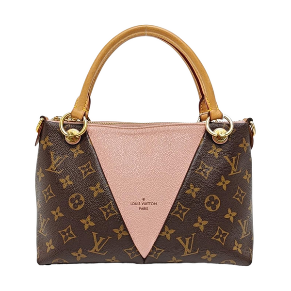 V TOTE BB Monogram Coated Canvas Pink