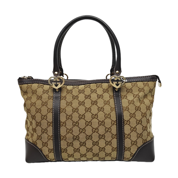 Lovely Small Monogram Canvas Brown