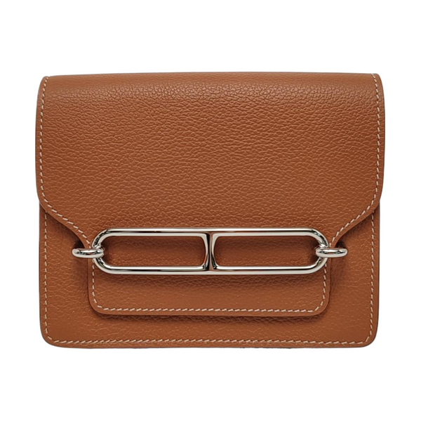 Authenticated pre-owned Roulis Evercolor Brown Wallet - Wallet at Looply