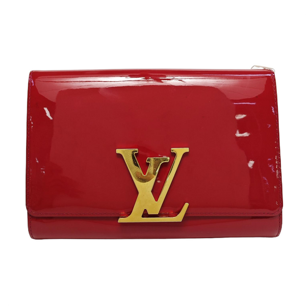 LOUISE GM Patent Leather Red