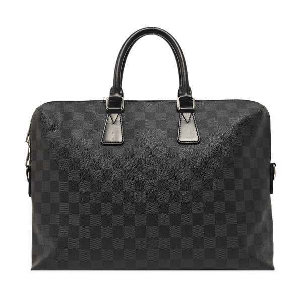 PORTE-DOCUMENTS Damier Graphite Coated Canvas Gray