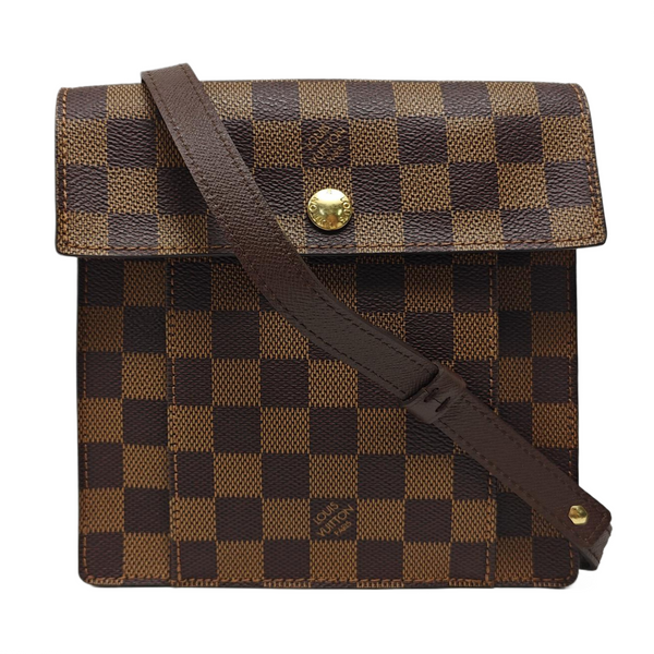 PIMLICO Damier Ebene Coated Canvas Brown