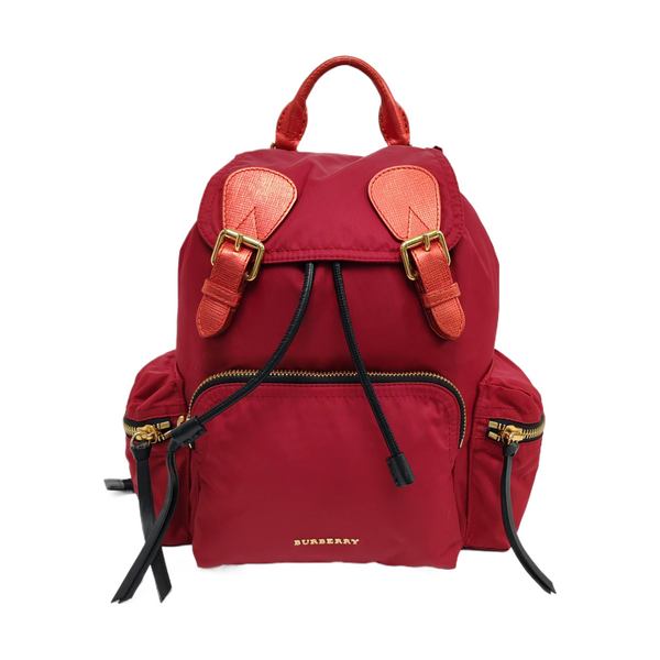The Rucksack Medium Nylon Red