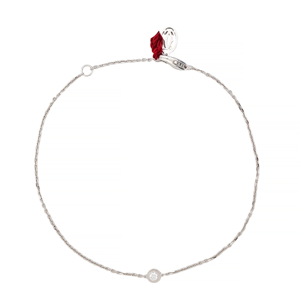 CARTIER D'AMOUR 18k White Gold Silver Bracelet