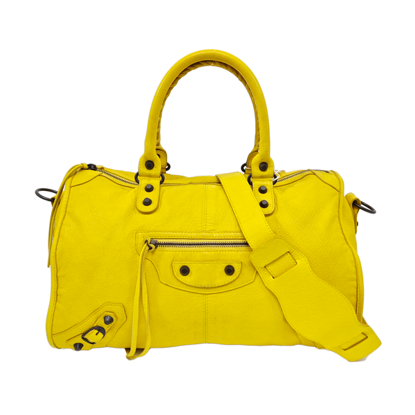 Twiggy Lambskin Yellow
