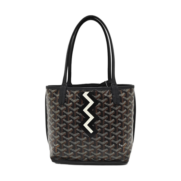 Anjou Mini Coated Canvas Black