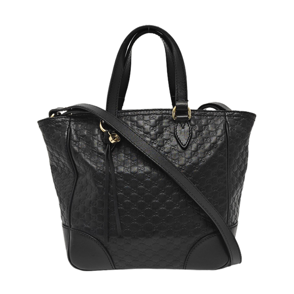 Bree Monogram Calfskin Black