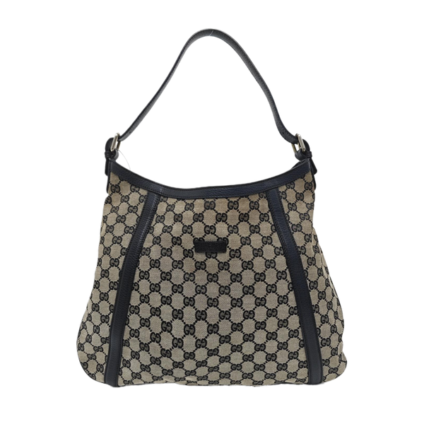 Monogram Coated Canvas Tote Bag Beige