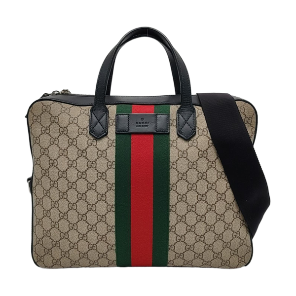 Monogram Coated Canvas Brown