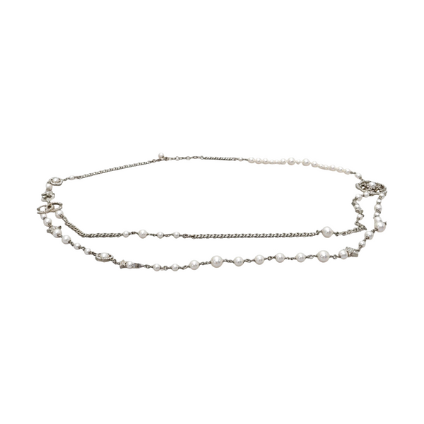 Metal Waist Chain Silver