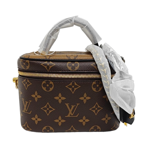 VANITY PM Monogram Coated Canvas Brown