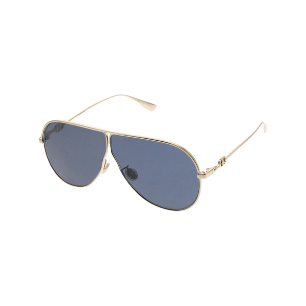 Blue Metal Sunglasses